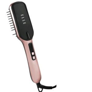 Heated Ion Hair‎ Straightening Ceramic Brush